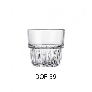 Lead Free Machine Made High Quality Whisky Glass DOF-39
