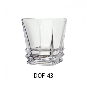 Lead Free Machine Made High Quality Whisky Glass DOF-43