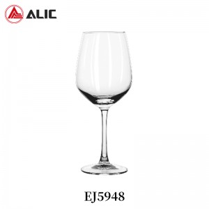 Lead Free Hand Blown Wine Glass EJ5948