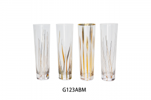 Stange Glass beer glass with gold decal 240ml G123ABM