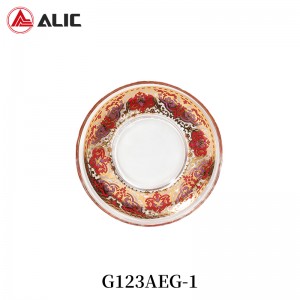 Glass Vase Plate/Tray G123AEG Suitable for party, wedding