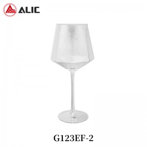 Lead Free Hand Blown Wine Glass G123EF-2