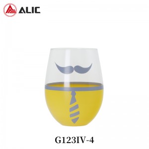 Lead Free High Quantity ins Wine Glass G123IV-4