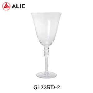Lead Free Hand Blown Wine Glass G123KD-2