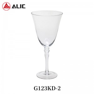 Lead Free Hand Blown Wine Glass G123KD-2