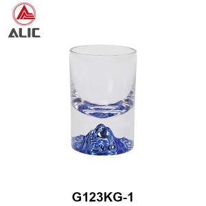 High Quality Blue Iceburg Montain shape  Shot Glass G123KG-1