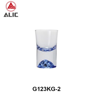 High Quality Blue Iceburg Montain shape  Shot Glass G123KG-2