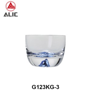 High Quality Blue Iceburg Montain shape  Shot Glass G123KG-3