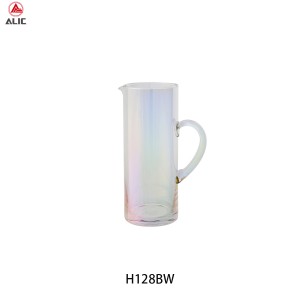 Portable Water Kettle Heat Resistant Glass Pitcher Drink Set Water Jug JUG&PICTHER H128BW