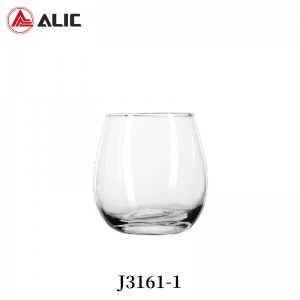 Lead Free Hand Blown Wine Glass J3161-1