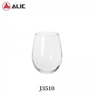 Lead Free Hand Blown Wine Glass J3510