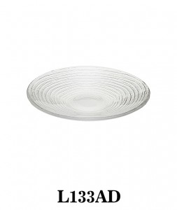 Handmade Stylish Design Glass Portion Plate for dessert/cake/snacks/seasoning/canape L133AD