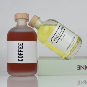 Glass Juice Bottle  WT-0706