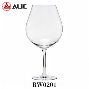 Lead Free Hand Blown Burgundy Wine Glass Goblet 1100ml RW0201