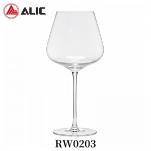 Lead Free Hand Blown Burgundy Wine Glass Goblet 780ml RW0203