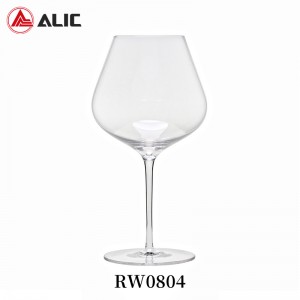 High Quality Lead Free Hand Blown Burgundy Wine Glass Goblet 720ml RW0804