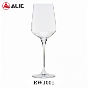 High Quality Lead Free Hand Blown Burgundy Wine Glass Goblet 430ml RW1001