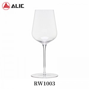 High Quality Lead Free Hand Blown Burgundy Wine Glass Goblet 420ml RW1003