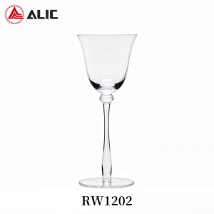 High Quality Lead Free Hand Blown Burgundy Wine Glass Goblet 160ml RW1202