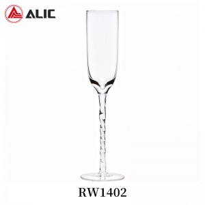 High Quality Lead Free Hand Blown Burgundy Wine Glass Goblet 170ml RW1402