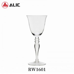 High Quality Lead Free Hand Blown Burgundy Wine Glass Goblet 180ml RW1601