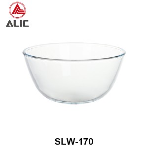 Lead Free High Borosilicate Glass Bowl Heat-resistant Bowl SLW-170
