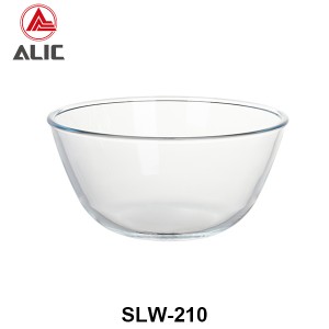 Lead Free High Borosilicate Glass Bowl Heat-resistant Bowl SLW-210