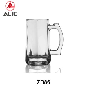 Lead Free High Quantity Machine Made Beer Glass ZB86