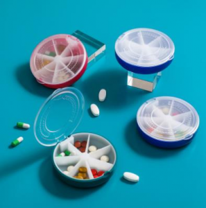 Weekly Pill Organizer 7 compartments JS-005