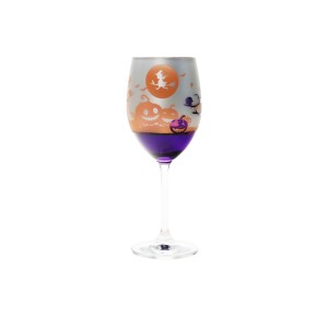 High Quality Electro Etching G123IF-1 Halloween Wine Glass
