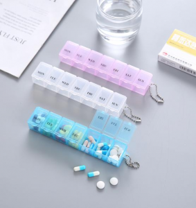 Pill Organizer 7 Compartments JS-049