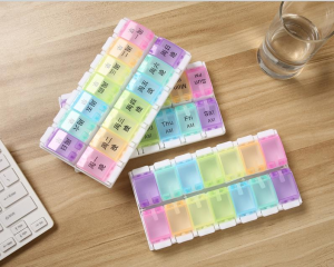 Pill Organizer 14 Compartments JS-056